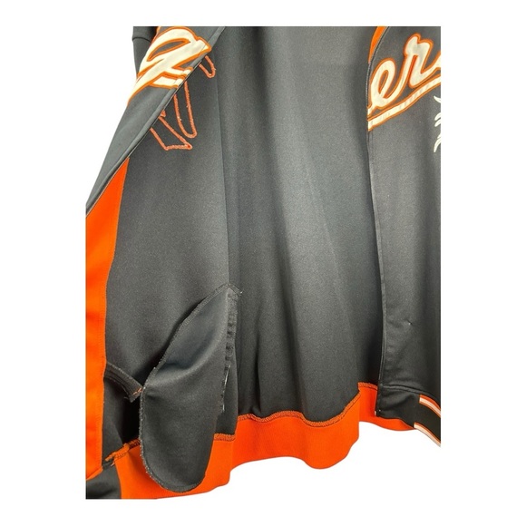 STITCHES Detroit Tigers Jacket Men’s 2XL | Black & Orange| Varsity Vibes - Picture 6 of 11